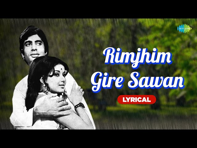 Rimjhim Gire Sawan | Lyrical | Amitabh Bachchan | Moushumi Chatterjee | Kishore Kumar