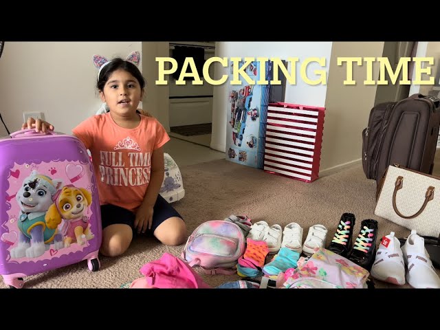 Packing For Vacations || Paw Petrol Bag