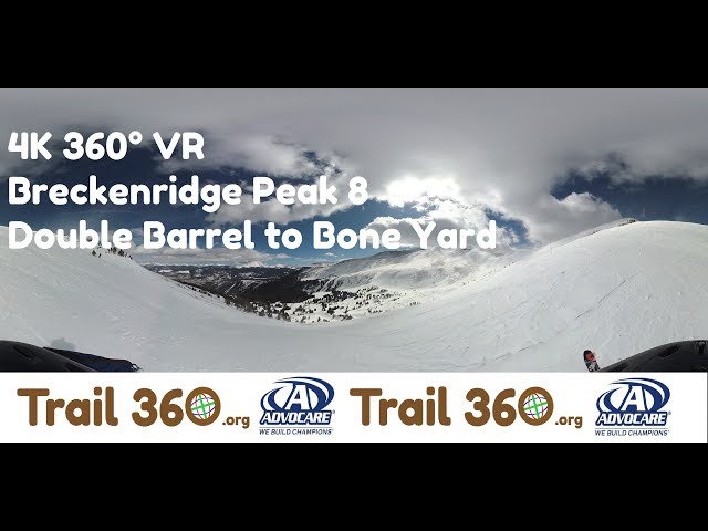 Breckenridge Peak 8 Double Barrel to Boneyard -Trail 360