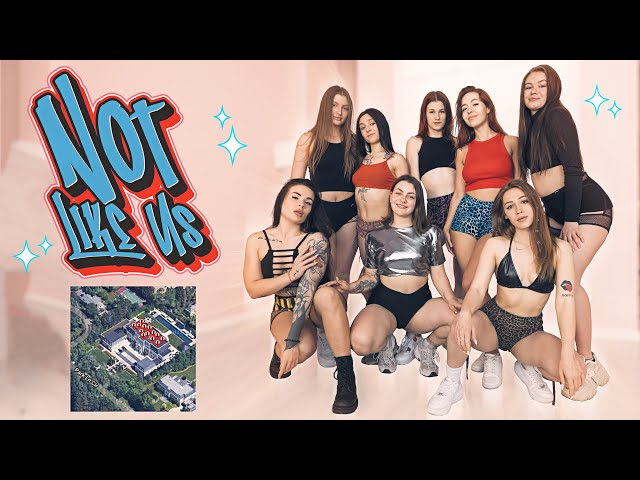 NOT LIKE US • 180 Degrees Dance Medley Part 1 • 4K • 5K • 6K VR video