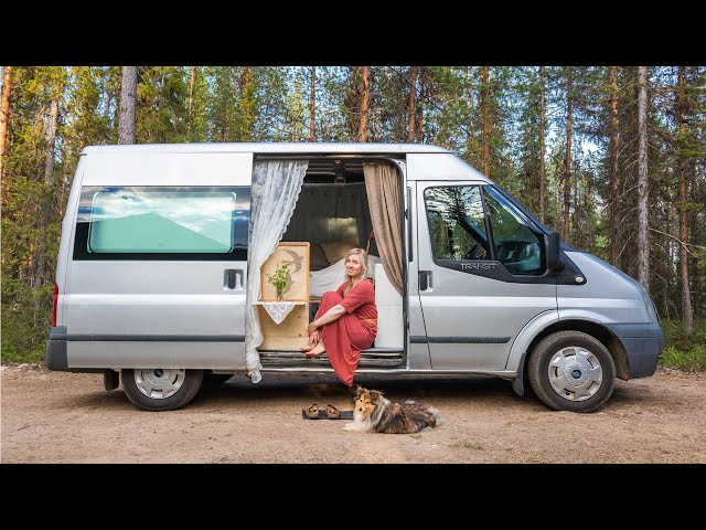 Building My Own Van, Living in It and Exploring the Nordic Wilderness