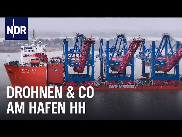 Moderne Technik im Einsatz: Hafen der Zukunft in Hamburg | Die Nordreportage | NDR Doku