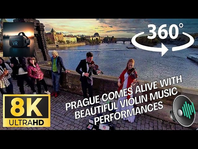 Magical Music: Mesmerizing Violin and other performance on Charles Bridge!