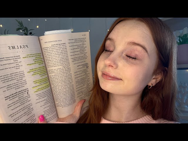 ASMR Quiet Time With God - Reading Through The Book Of Psalms 🌱