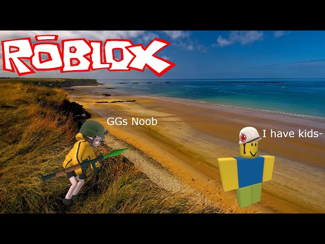 Committing War Crimes in Roblox D-Day