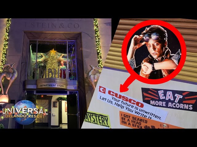 HIDDEN Easter Eggs at the Holiday Tribute Store | Universal Orlando 2022