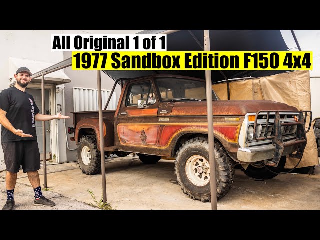 Showing our 1977 Sandbox F150 4x4 some love & Shop update!