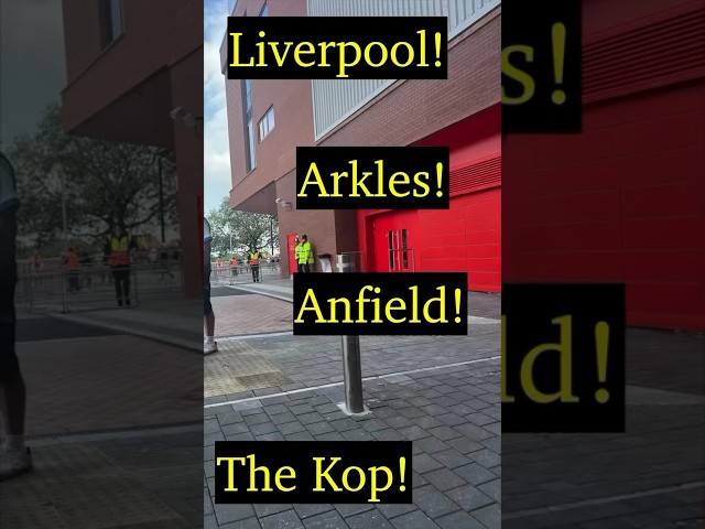 NEW! Anfield, home of Liverpool Football Club!!