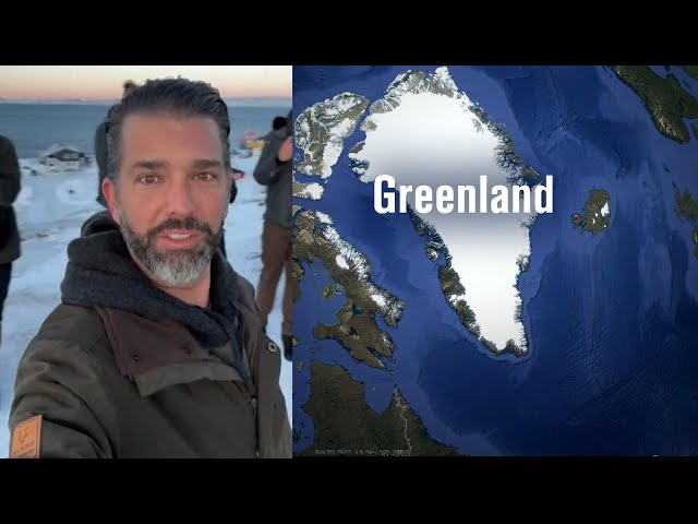 Don Trump Jr Visits Greenland After His Dad Wants to Buy It