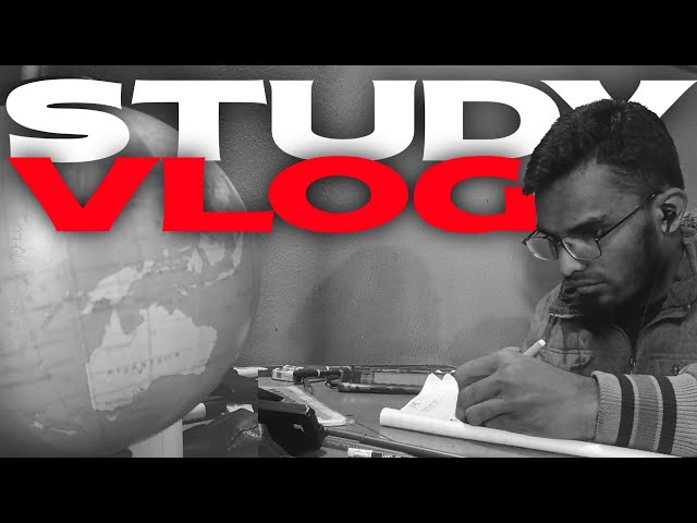 Weekend Study Vlog: Productive Prep Before Exams 📚✍️