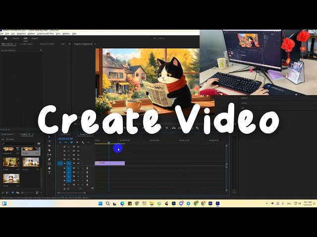 How I Create Video Automation Videos 🍃 Peaceful Music for Focus & Relaxation ~ Relaxing Vibes