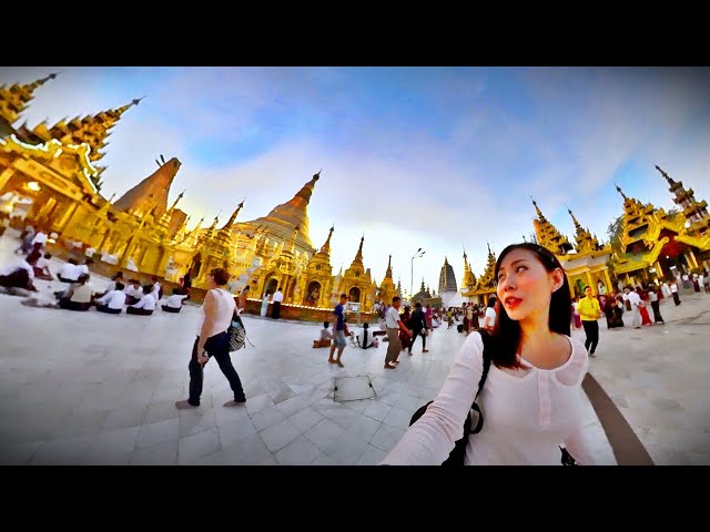 [VR360] Day3/4 เที่ยวพม่า Myanmar: ทัวร์รอบเมืองย่างกุ้ง สถานที่เที่ยวยอดฮิต เมืองหลวงเก่าของพม่า