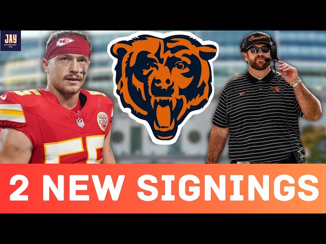 ✍️ Bears Sign Former Super Bowl Linebacker + New Assistant O-Line Coach. Bears News and Updates