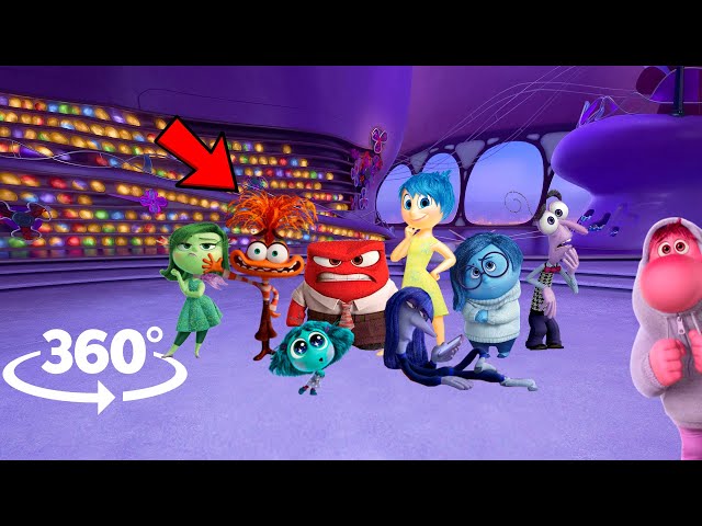 VR 360° Find the Emotions - Inside Out 2 | Emotions hide-and-seek Challenge - 360º VR Video 4K