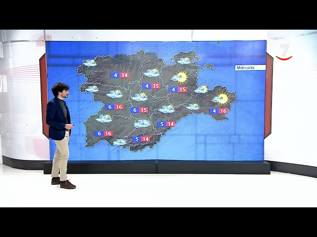 El tiempo en Castilla y León para el miércoles 19 de febrero