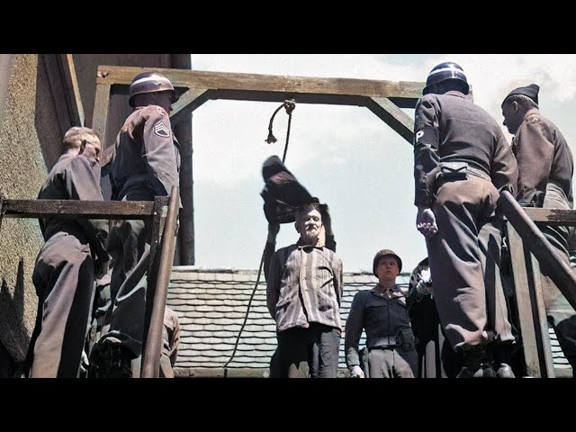 Ruthless Executions Of The Guards of Dachau Concentration Camp