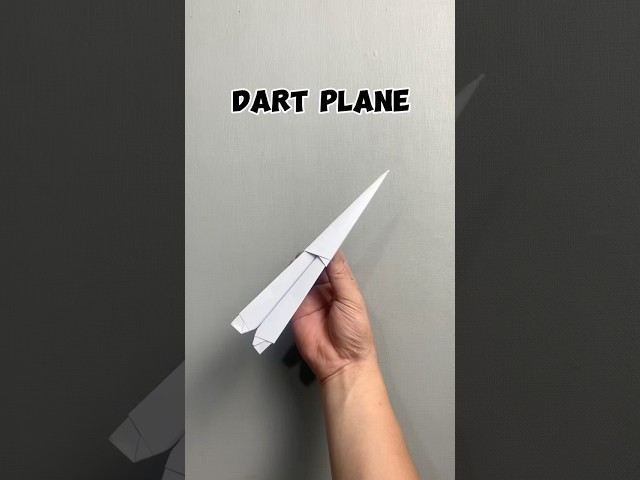 How to make dart 🎯 plane ✈️ origami easy👍 #vvvreview #origami #diy