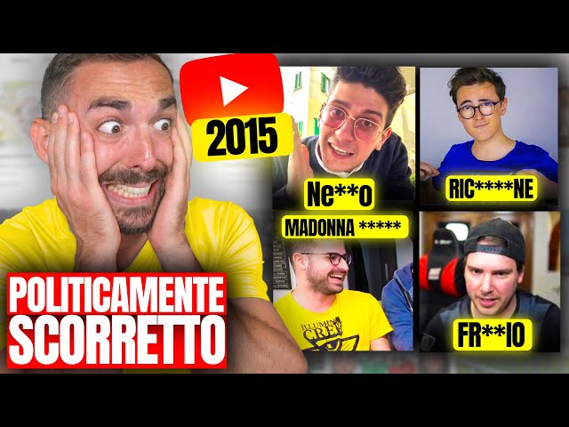 REAGIAMO ai Momenti PIÙ SCORRETTI degli Youtubers Italiani!! (Quasi da GALERA!)