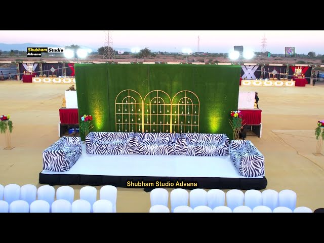 01-Shree Ram Mandap Sarvice || 2025 - New Mandap Decoration-Drone Shoot  || DineshBhai mo.9879769494