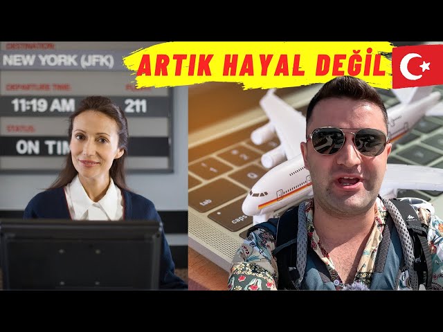 FLIGHT TICKET TO AMERICA FOR 3500 TL!! TRAVEL IN ECONOMIC CRISIS GAZIANTEP/Türkiye