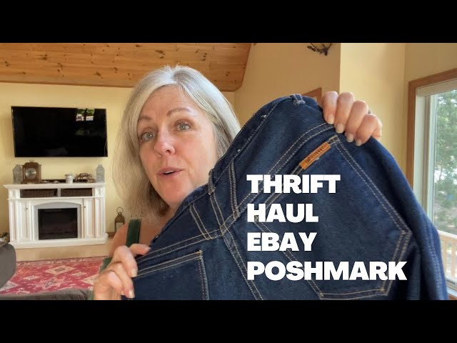 Thrift With Me! Thrift Store Haul to Sell on eBay & Poshmark