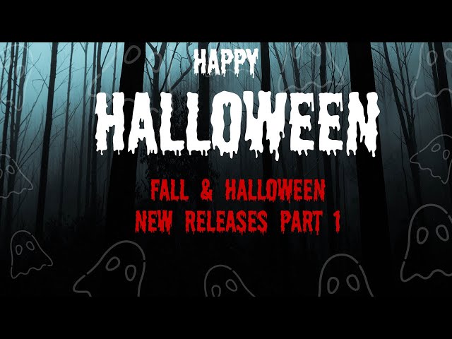 Fall & Halloween Newly Released Coloring Books Part. 1