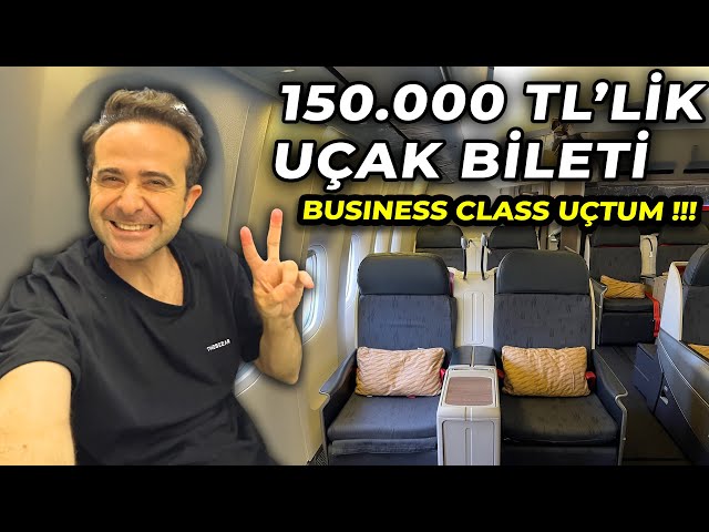 My Turkish Airlines Business Class Flight Ticket is 150,000 TL - I Came to My Home in Fethiye