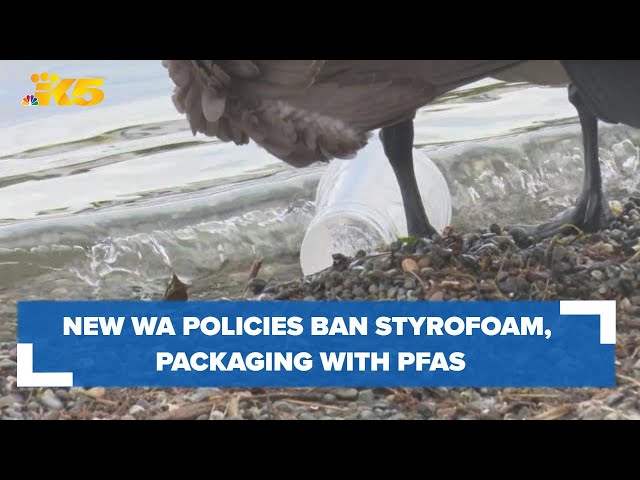 New Washington policies ban Styrofoam, packaging with PFAS chemicals