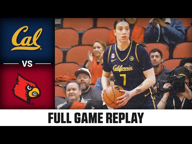 Cal vs. Louisville Full Game Replay | 2024-25 ACC Women's Basketball