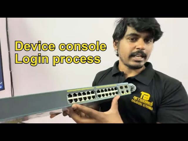 Cisco Devices Unboxing and login through console | #tungabadranetworks