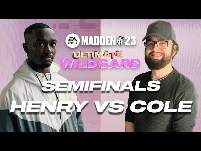 Madden 23  | Henry vs Cole | MCS Ultimate Wild Card Semifinals | WILDY UNPREDICTABLE! 🏈