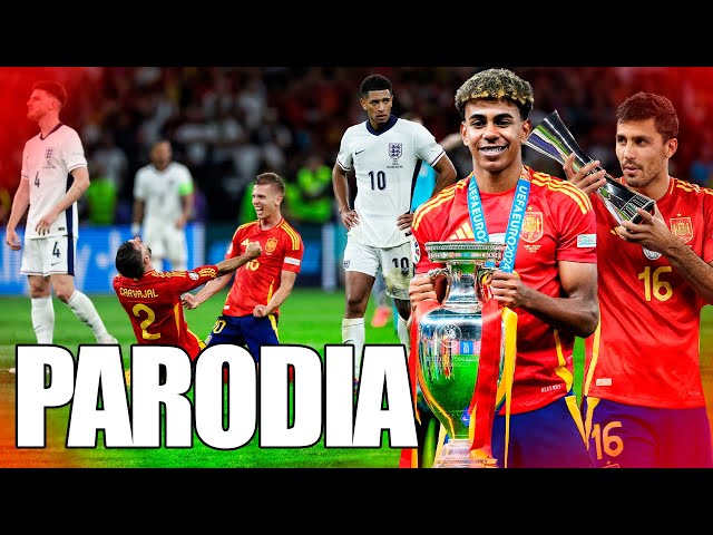 Canción España vs Inglaterra 2-1 Final Eurocopa 2024 (Parodia Wavin´ Flag) ♫ La 4