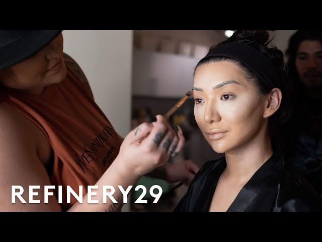 Get Ready With Nikita Dragun For A Fashion Show | Get Glam VR | Refinery29