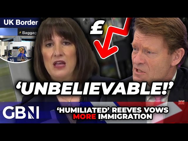 'UNBELIEVABLE!' HUMILIATED Reeves vows MORE immigration as economy TANKS and redundancies SOAR