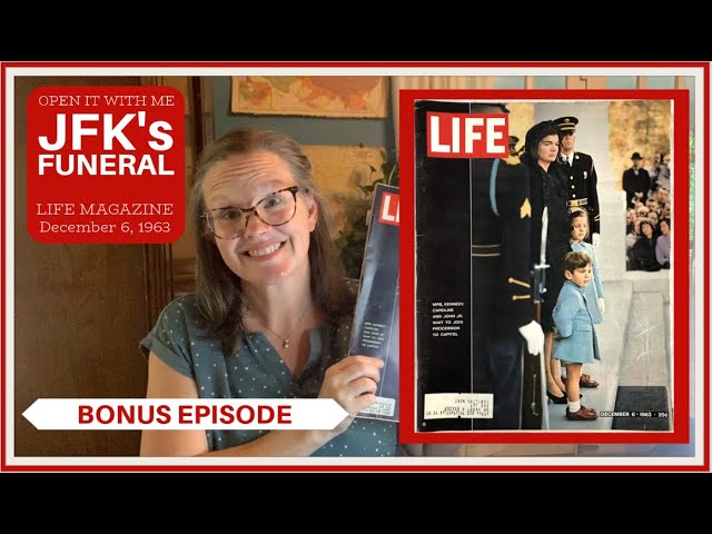 JFK’S FUNERAL / Jackie's Plan: ASK NOT Bonus Episode #kennedyfamily #readalong #jfk #jackiekennedy