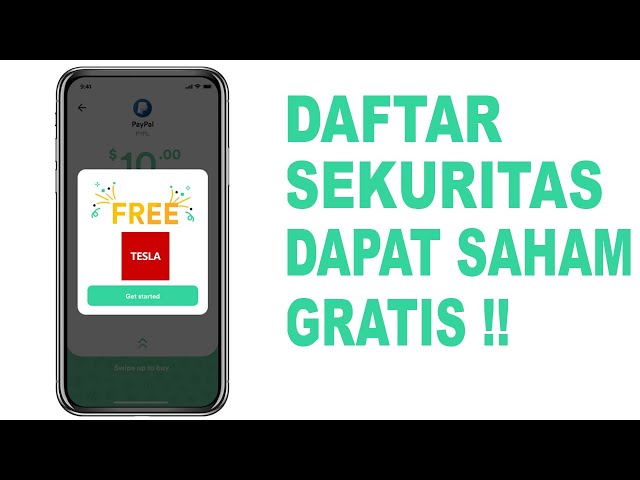 DAFTAR SEKURITAS DAPAT SAHAM INTERNASIONAL GRATIS - INVESTOR PEMULA WAJIB NONTON