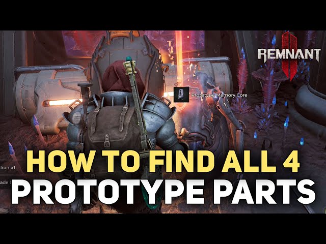 How To Repair The Robot (All 4 Prototype Parts) Secret Boss Fight - Remnant 2 Dark Horizon