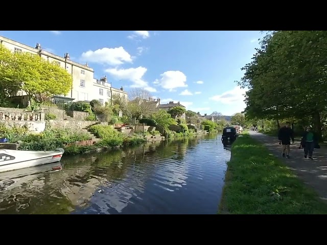 Bath - Canal Behind Sydney Buildings VR180