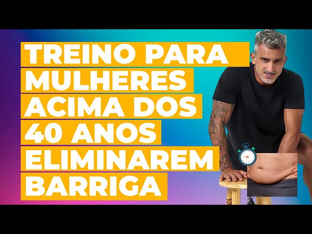 Como perder barriga após 40 anos