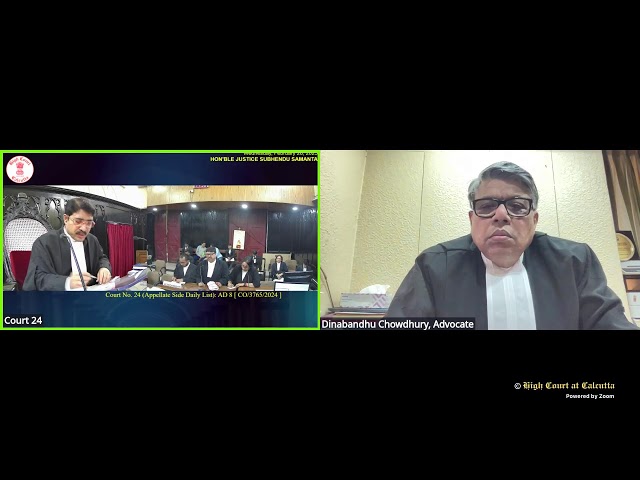 26 February 2025 | Court No. 24 | Live Streaming of the Court proceedings.