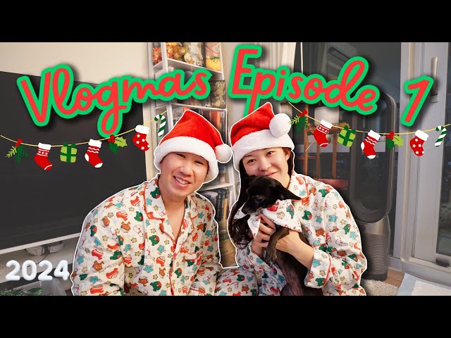 Getting into the CHRISTMAS SPIRIT! || *vlogmas episode 1* [2024]