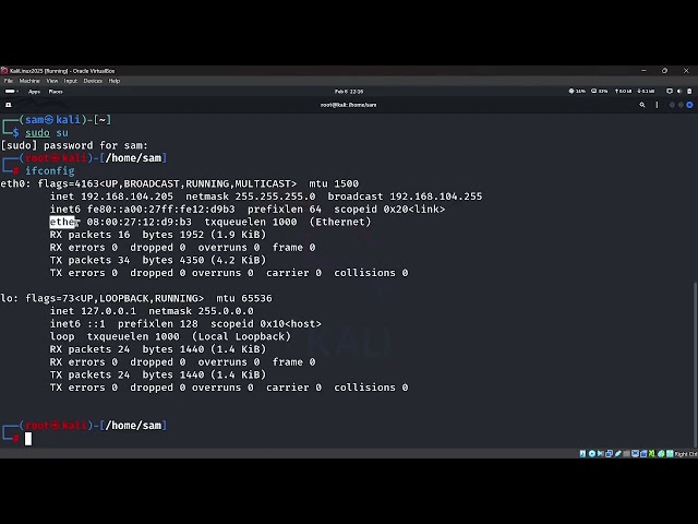 Change MAC Address in Kali Linux in 2 Minutes! | macchanger Tutorial