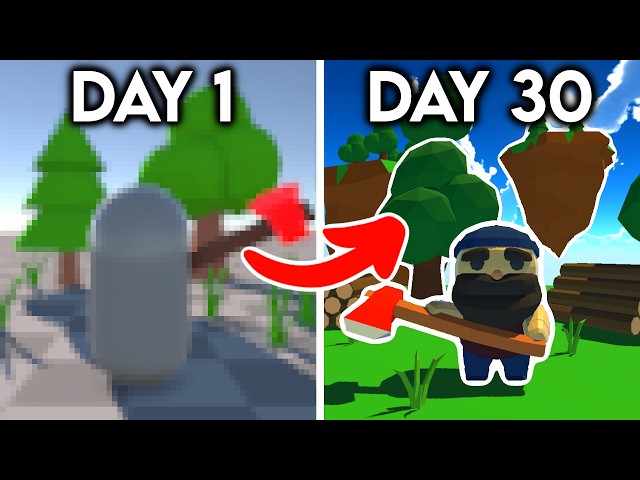 I Made my FIRST MOBILE GAME in 30 DAYS!