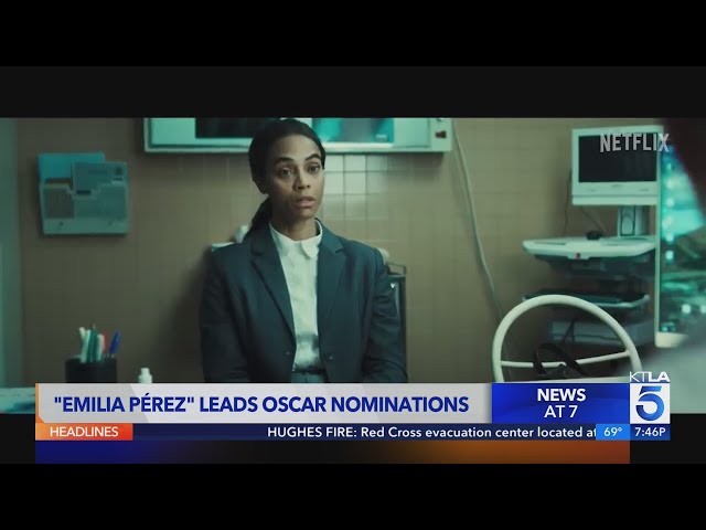 "Emilia Pérez" leads the 2025 Oscar Nominations