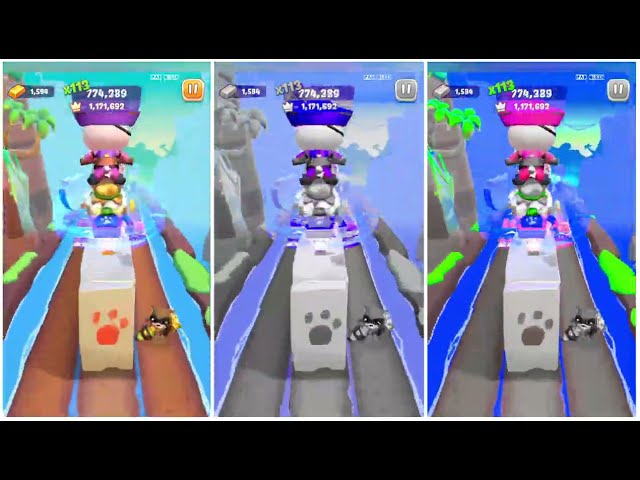 New Trailer Game Talking Tom Gold Run vs Talking Tom Time Rush Gameplay  Level #16