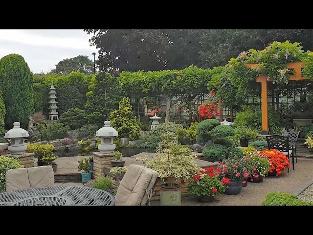 Couple Create Amazing £40k Japanese Garden