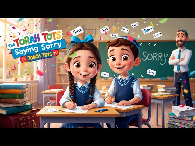 The Torah Tots - Saying Sorry | Jewish  Moral story | Torah Tots TV