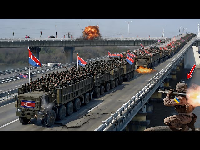 Attack on the Bridge! 25,000 North Korean Mercenaries Ambushed by Ukrainian Special Forces