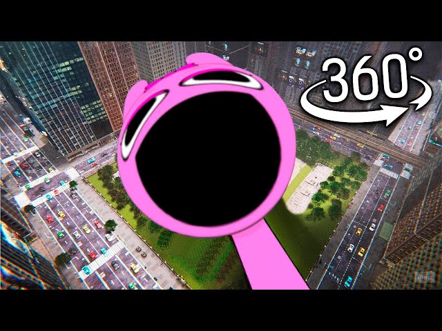 Pop Incredibox Sprunki invade the City | 360° VR