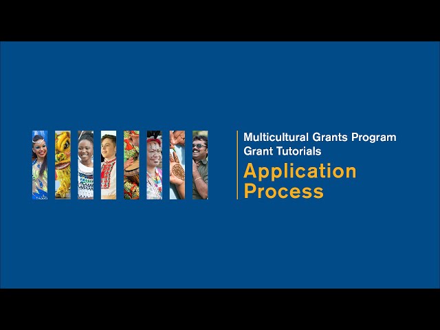 Multicultural Affairs Grant Tutorials: Application Process